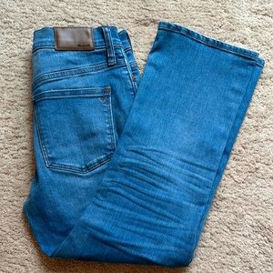 Madewell cali Demi boot jeans